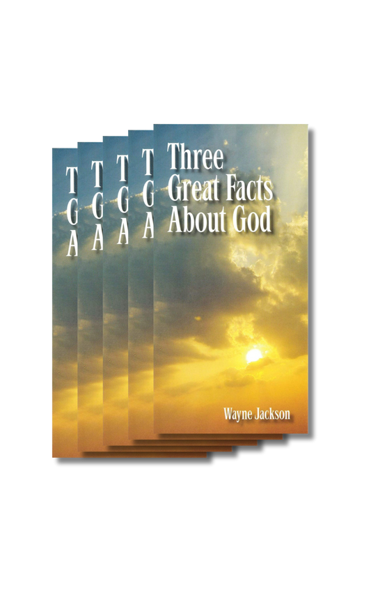 Three Great Facts About God - 5 Booklet Bundle