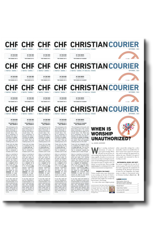 Christian Courier Congregation Bundle - Just $1 per copy!
