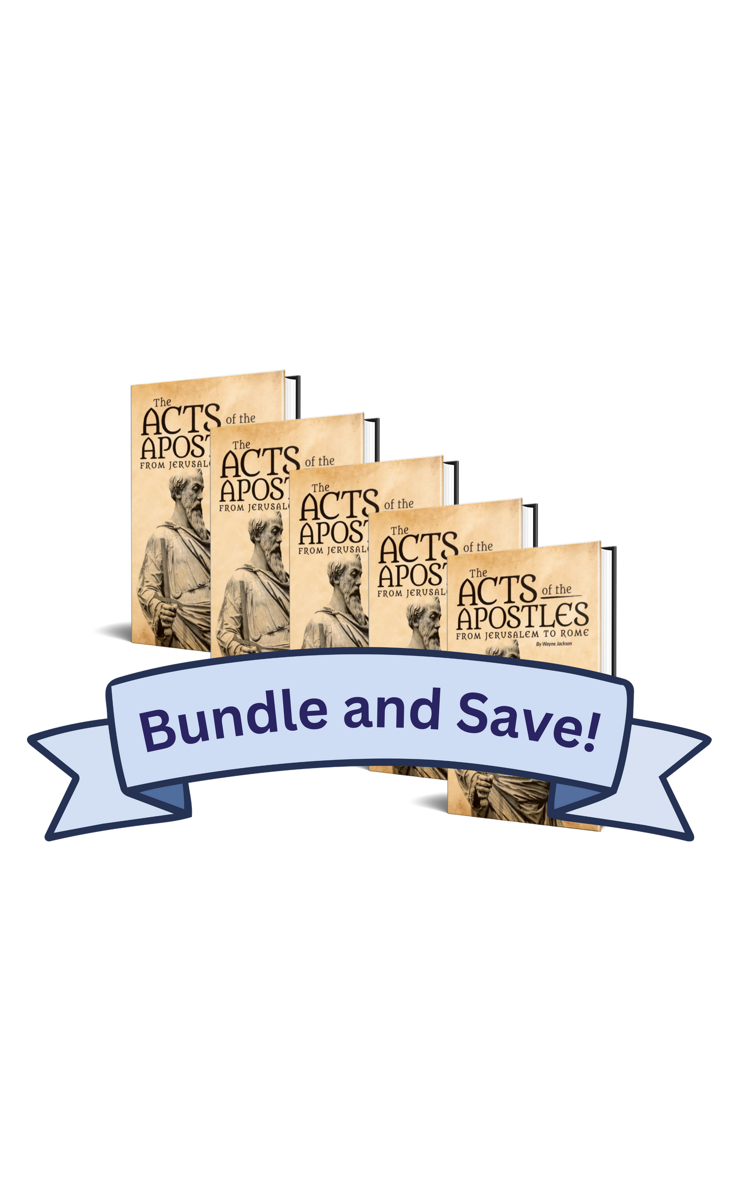 SAVE 20% - The Acts of the Apostles - From Jerusalem to Rome - 5 Count