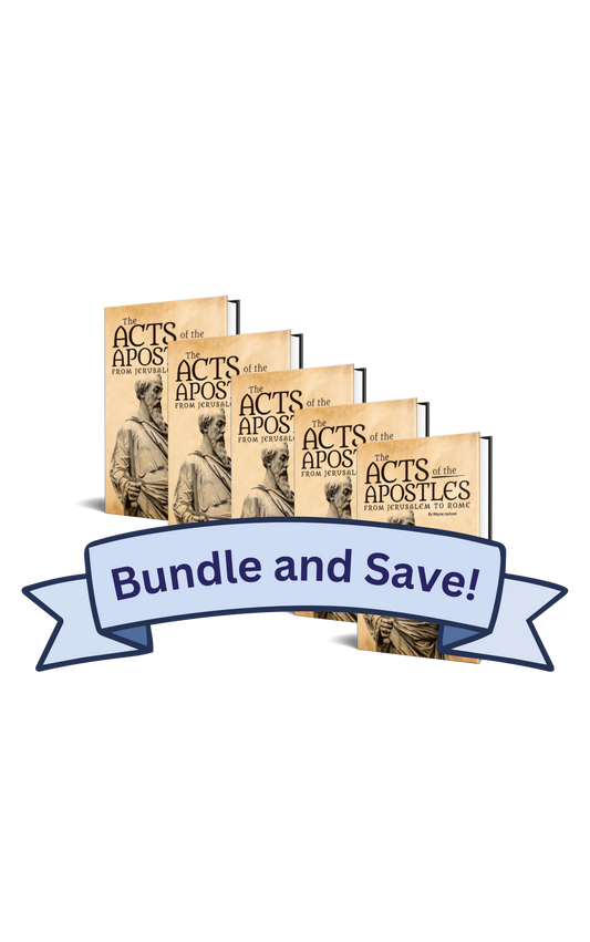SAVE 20% - The Acts of the Apostles - From Jerusalem to Rome - 5 Count