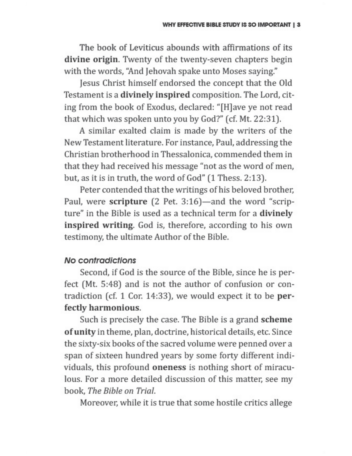 A Study Guide to Greater Bible Knowledge
