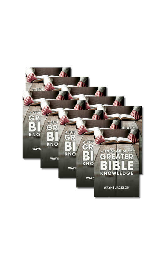 SAVE 30% - A Study Guide to Greater Bible Knowledge - 10 Count