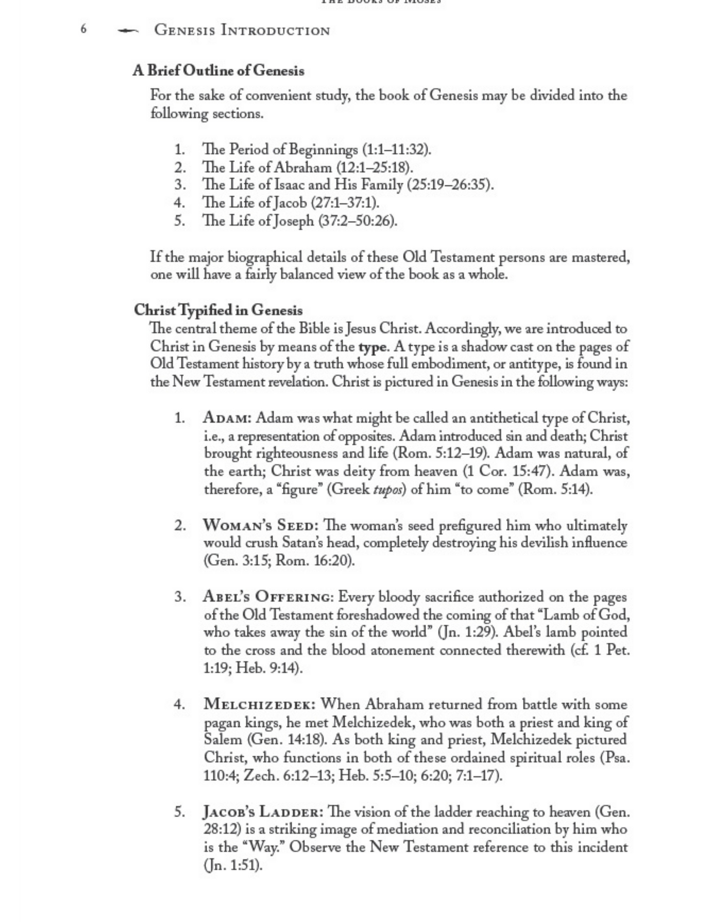 The Books of Moses - An Old Testament Commentary - Volume I