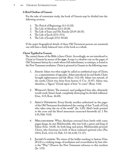 The Books of Moses - An Old Testament Commentary - Volume I