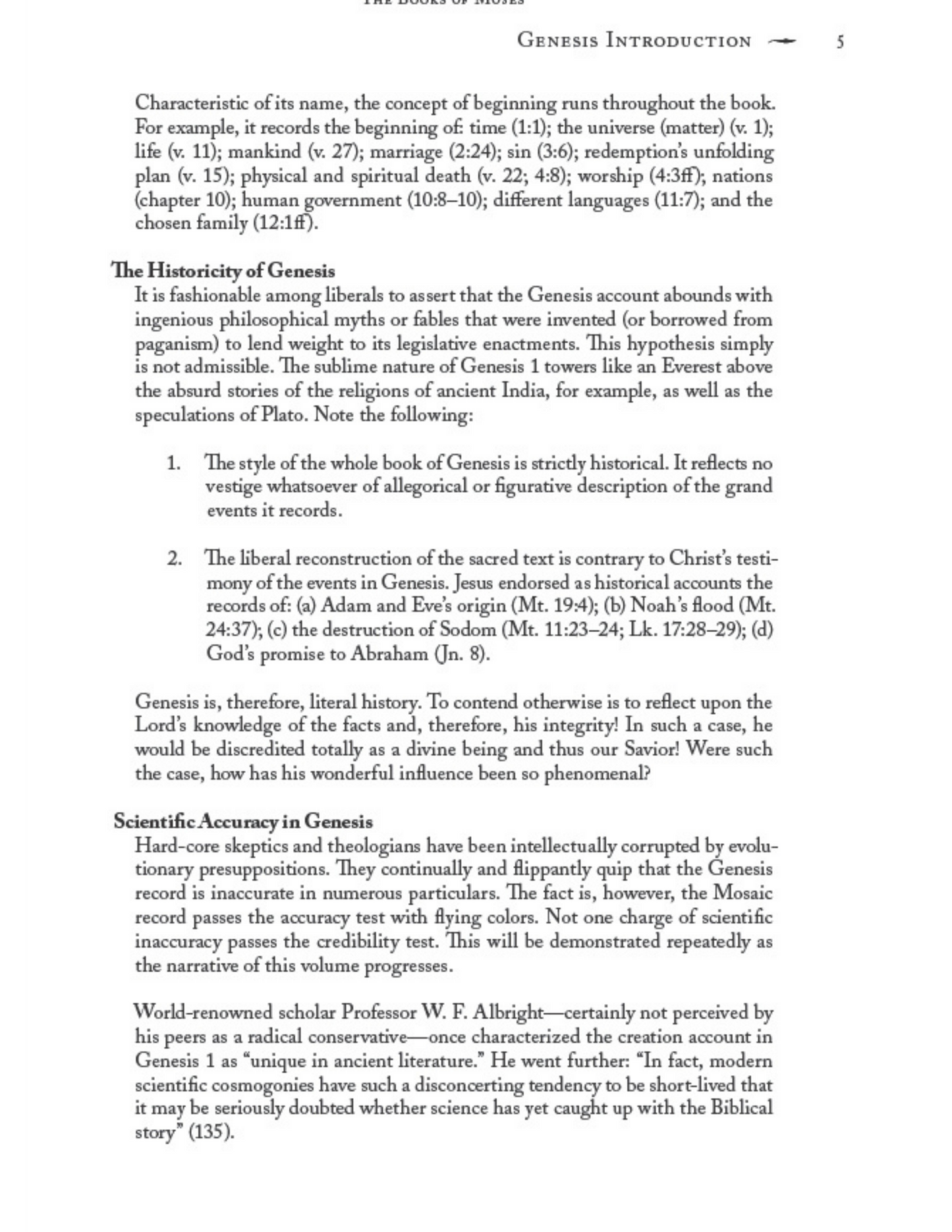 The Books of Moses - An Old Testament Commentary - Volume I